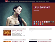 Tablet Screenshot of lillyjorstad.com